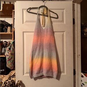 Princess Polly Pastel Knit Halter Top dress